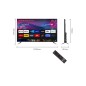 Tv led uhd 55" smart tv vidaa mode hotel