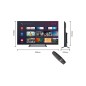 Tv led uhd 43" smart tv android mode hotel
