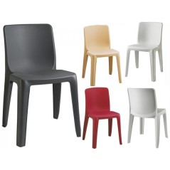 Chaise visiteur tissu 4 pieds peints en noir
