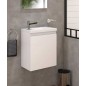 Lave mains blanc brillant reversible