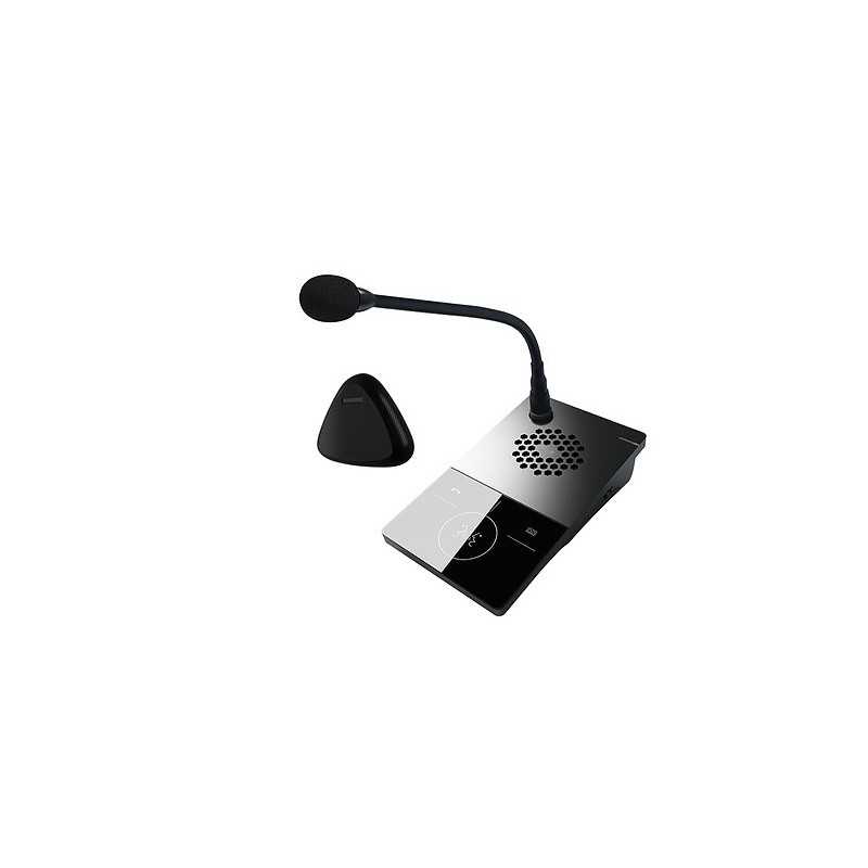 Interphone de guichet numerique avec pad tactile