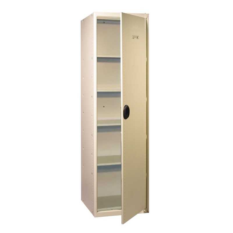Metalart armoire metallique 4 tablettes 1 porte moraillon Metalart armoire metallique 4 tablettes 1 porte moraillon