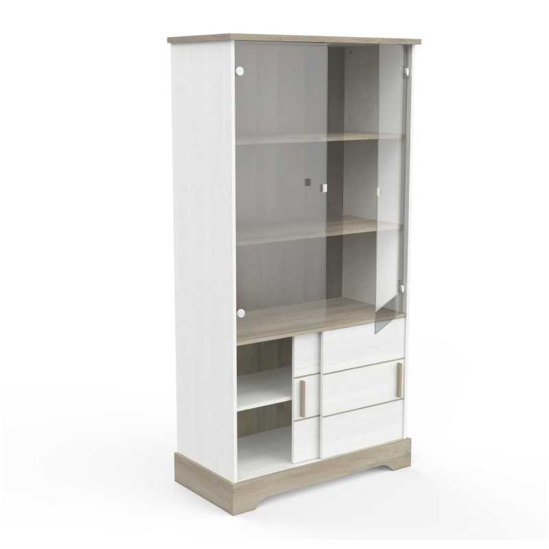 Bibliotheque avec vitrine Bibliotheque avec vitrine