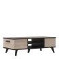 Table basse rectangulaire chene & noir Table basse rectangulaire chene & noir