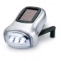 Lampe de poche dynamo et solaire