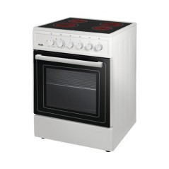 CUISINIERE VITROCERAMIQUE BLANCHE