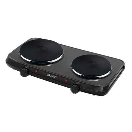 RECHAUD ELECTRIQUE 2 FEUX 2250 WATTS NOIR