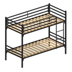 LIT SUPERPOSE METAL 90*190 AVEC SOMMIER EN TREILLIS SOUDE