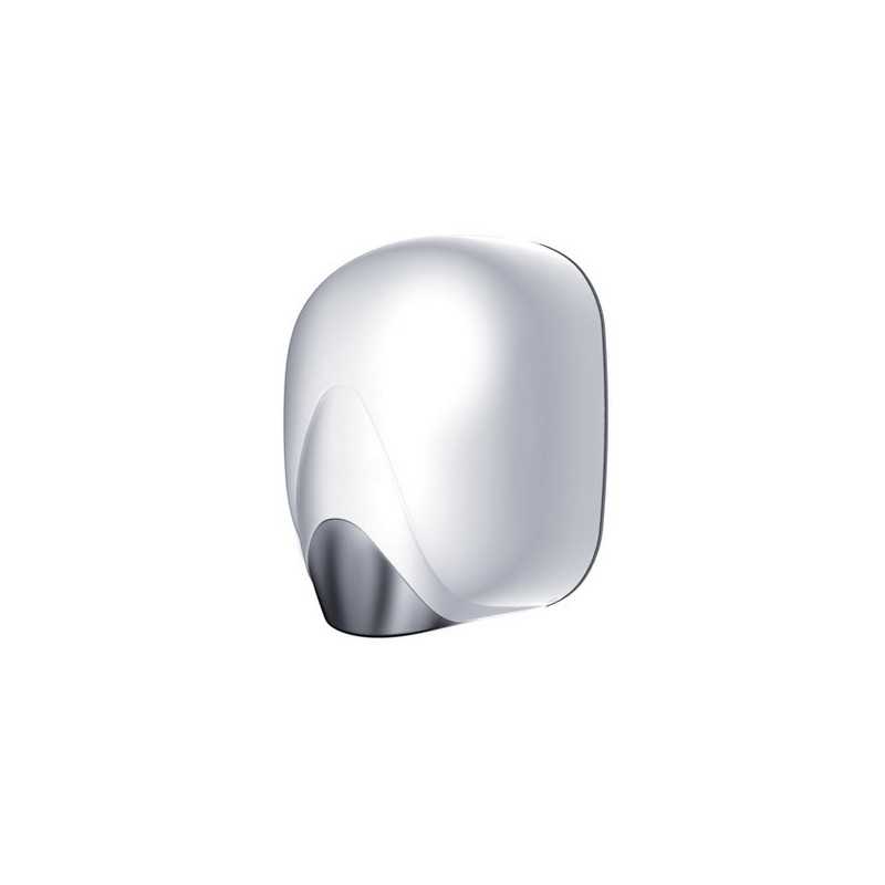 Seche-mains mural en abs 1100W rideau air chaud blanc Seche-mains mural en abs 1100W rideau air chaud blanc