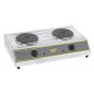 Rechaud electrique professionnel 2 feux 3000 Watts Rechaud electrique professionnel 2 feux 3000 Watts