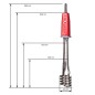 Thermoplongeur 1000W rearmable avec coupe circuit automatique Thermoplongeur 1000W rearmable avec coupe circuit automatique