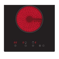 DESSUS ÉVIER CUISINETTE L90CM DOMINO VITRO SENSITIF