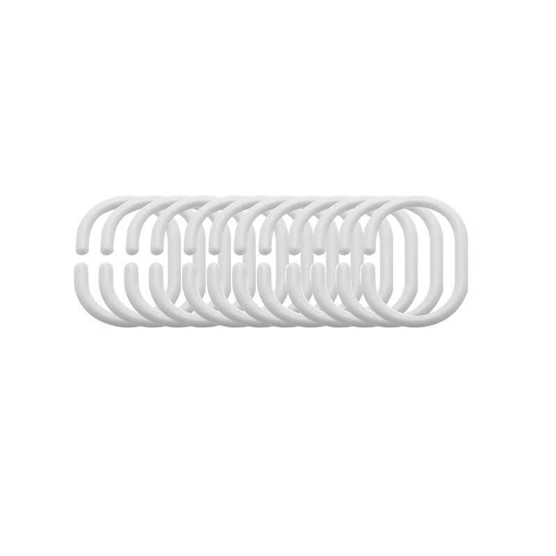 Anneau de rideau de douche pp lot de 12 Anneau de rideau de douche pp lot de 12