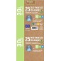Sacs poubelle lien coulissant 30l rouleau de 20 Sacs poubelle lien coulissant 30l rouleau de 20