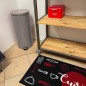 Poubelle a pedale 30l grise Poubelle a pedale 30l grise