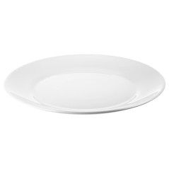 ASSIETTE PLATE BLANCHE 25CM