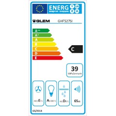 HOTTE Groupe filtrant 52 cm silver