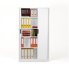 ARMOIRE MÉTAL HAUTE PORTE RIDEAUX