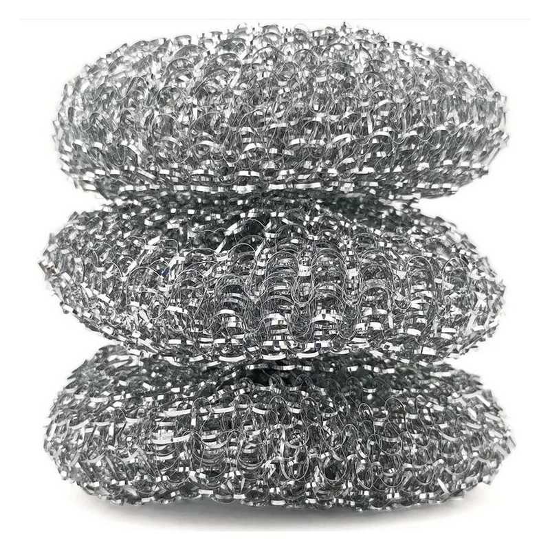 Lot 3 eponges vaisselle metal