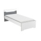 Season lit 90x200cm avec tete de lit sans sommier Season lit 90x200cm avec tete de lit sans sommier