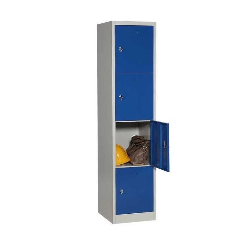 Metalart casier armoire vestiaire metal 4 casiers Metalart casier armoire vestiaire metal 4 casiers
