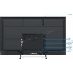 TV LED UHD 65" SMART ANDROID MODE HOTEL
