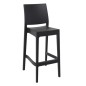 Chaise haute bar polypropylène haiuteur assise 75cm Chaise haute bar polypropylène haiuteur assise 75cm