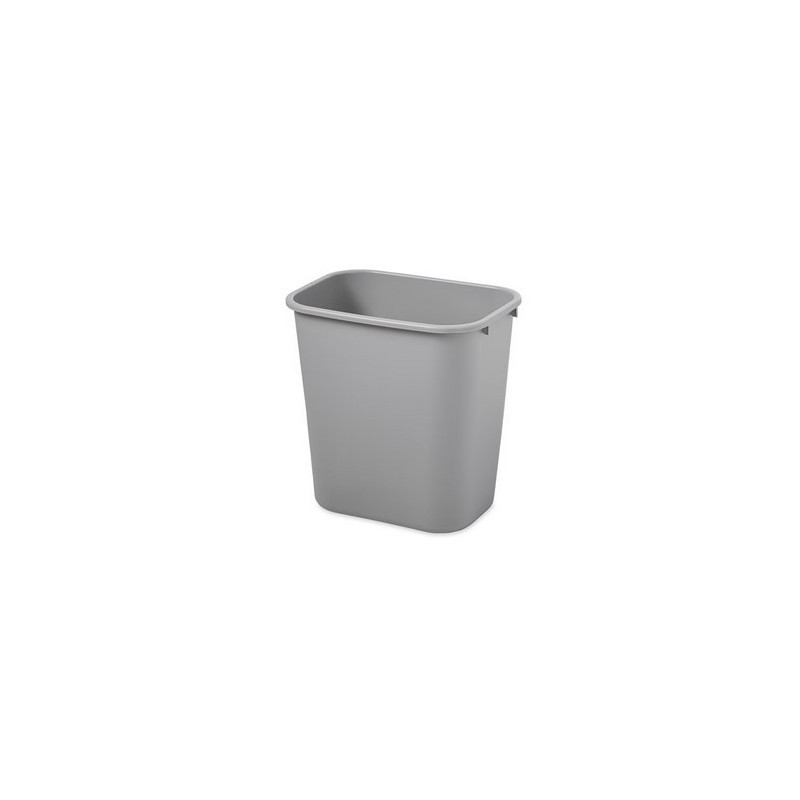Corbeille moyenne grise de 26l Corbeille moyenne grise de 26l