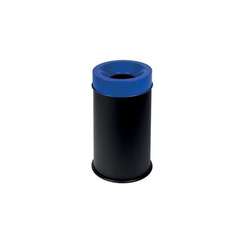 CORBEILLE ANTI FEU AVEC COUVERCLE COLORE 50L CORBEILLE ANTI FEU AVEC COUVERCLE COLORE 50L