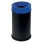 CORBEILLE ANTI FEU AVEC COUVERCLE COLORE 50L CORBEILLE ANTI FEU AVEC COUVERCLE COLORE 50L