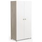 Armoire 2 portes : 1/2 penderie et 1/2 lingere izzy Armoire 2 portes : 1/2 penderie et 1/2 lingere izzy