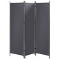 Paravent tissu 3 volets 160x170cm gris Paravent tissu 3 volets 160x170cm gris