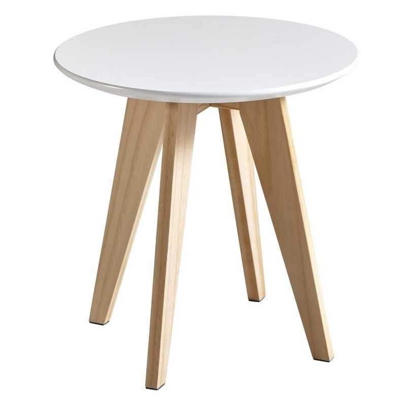 Table d'appoint diam40cm style scandinave Table d'appoint diam40cm style scandinave