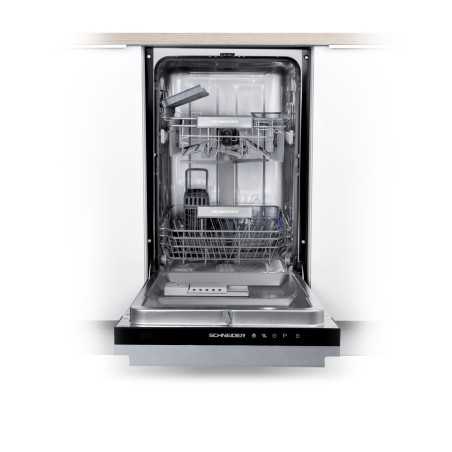 Lave vaisselle tout intégrable 10 couverts 45cm schneider