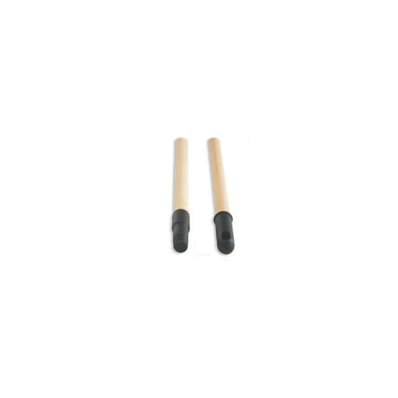 Manche a balais en bois naturel embout vis