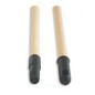 Manche a balais en bois naturel embout vis