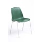 Chaise coque noire pietement tube d'acier existe en plusieurs coloris Chaise coque noire pietement tube d'acier existe en plusieurs coloris