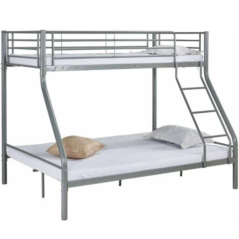 Grundig lit superpose metal 90*190 et 140*190 avec sommier Grundig lit superpose metal 90*190 et 140*190 avec sommier