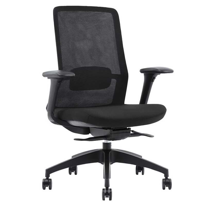Fauteuil ergonomique synchrone maille et tissu Fauteuil ergonomique synchrone maille et tissu