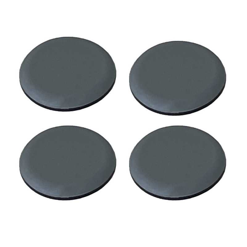 Patins glisseur gris adhesif diametre 40mm par 4