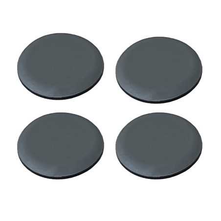 PATINS GLISSEUR GRIS ADHESIF DIAMETRE 40MM PAR 4