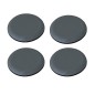 Patins glisseur gris adhesif diametre 40mm par 4