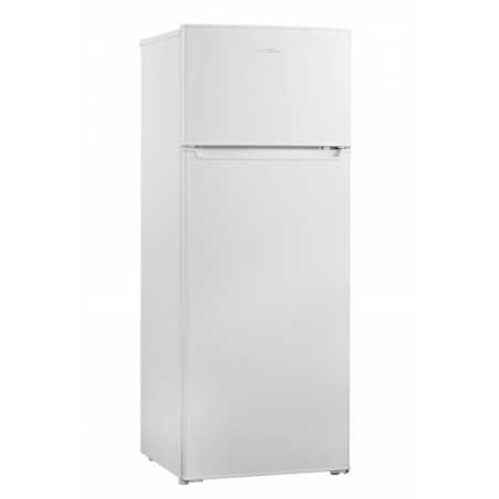 Refrigerateur double porte blanc 204l