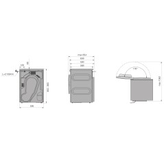SECHE LINGE 9KG A CONDENSATION SHARP