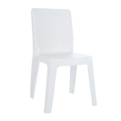 Chaise visiteur tissu 4 pieds peints en noir
