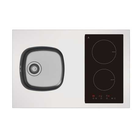 DESSUS ÉVIER CUISINETTE L90CM DOMINO INDUCTION
