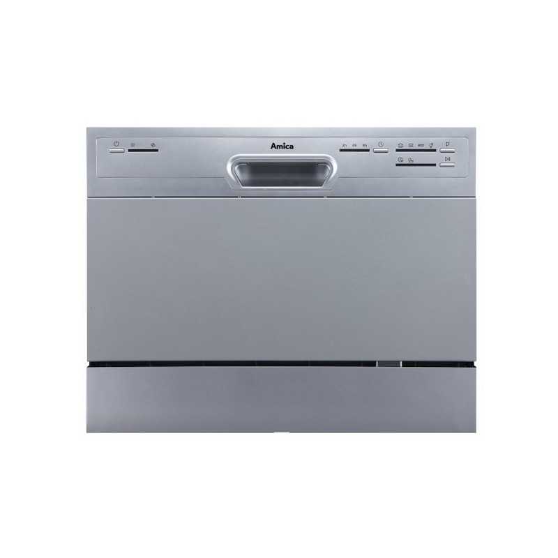 LAVE VAISELLE 6 COUVERTS SILVER 45cm AMICA LAVE VAISELLE 6 COUVERTS SILVER 45cm AMICA