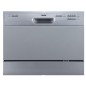 LAVE VAISELLE 6 COUVERTS SILVER 45cm AMICA LAVE VAISELLE 6 COUVERTS SILVER 45cm AMICA