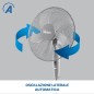 Ventilateur sur pied 40cm 50W Ventilateur sur pied 40cm 50W