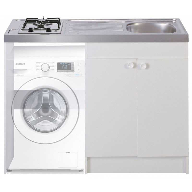 Kitchenette 120cm domino gaz sans réfrigérateur Kitchenette 120cm domino gaz sans réfrigérateur